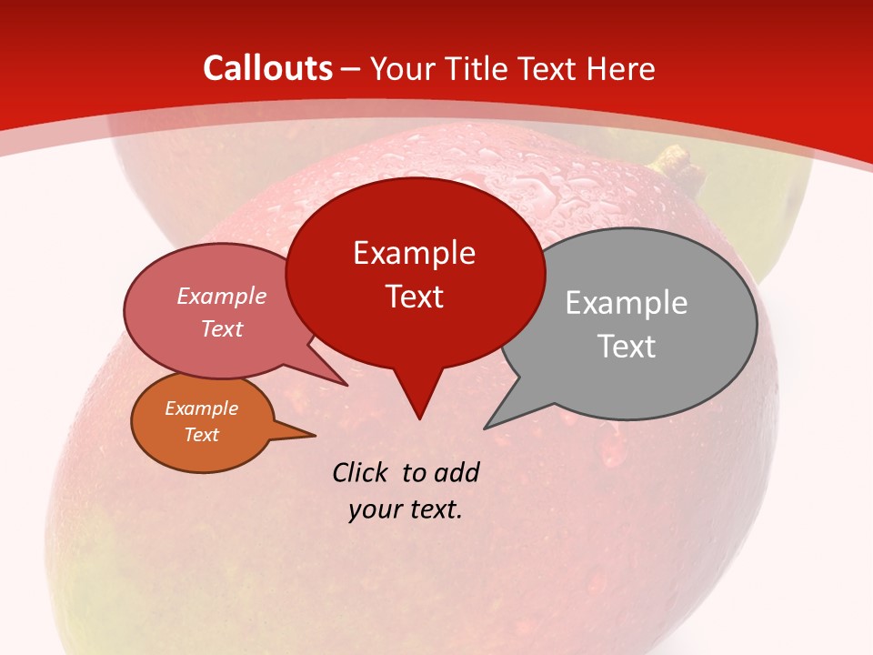 Mango Ripe Red PowerPoint Template