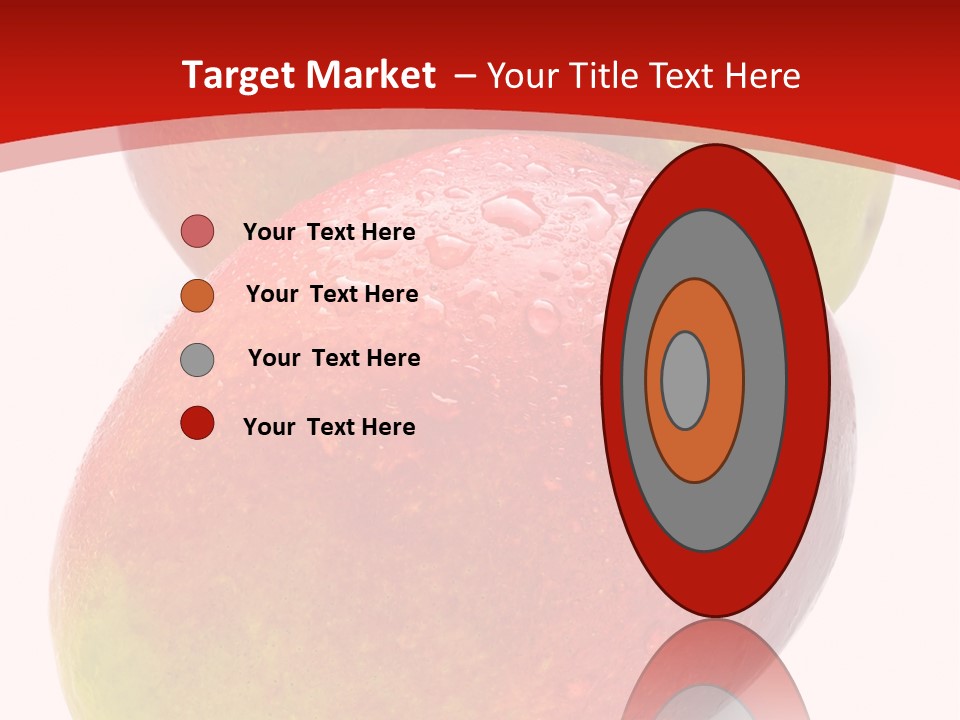 Mango Ripe Red PowerPoint Template