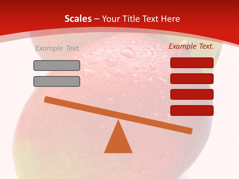 Mango Ripe Red PowerPoint Template