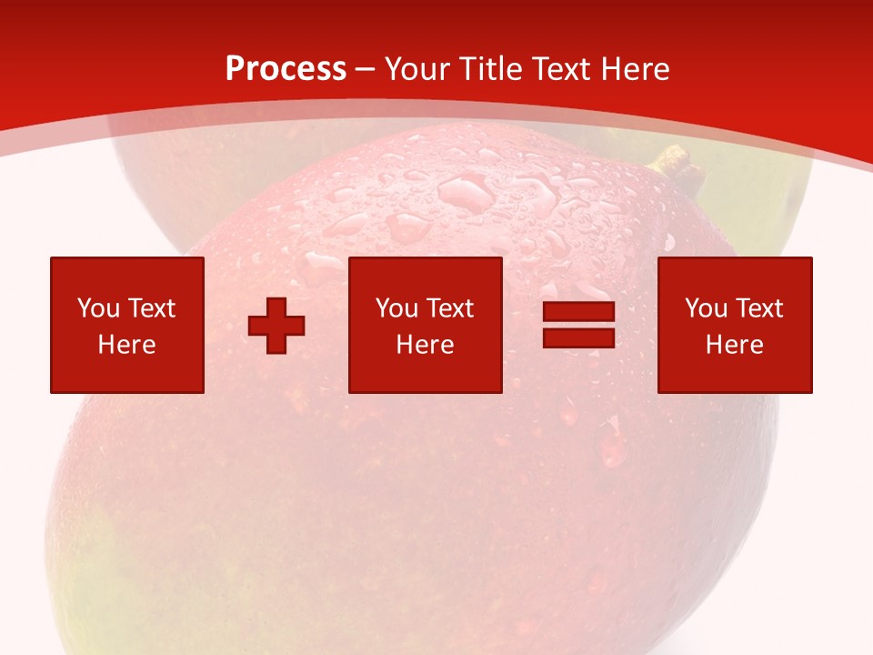 Mango Ripe Red PowerPoint Template
