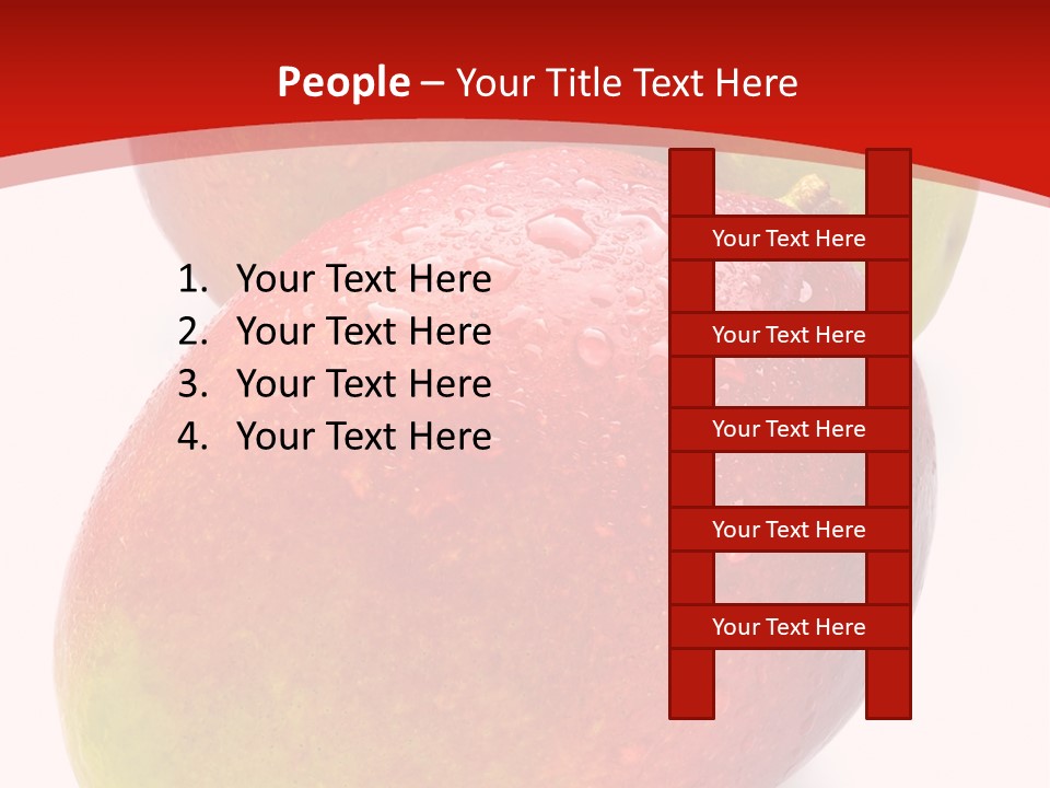 Mango Ripe Red PowerPoint Template