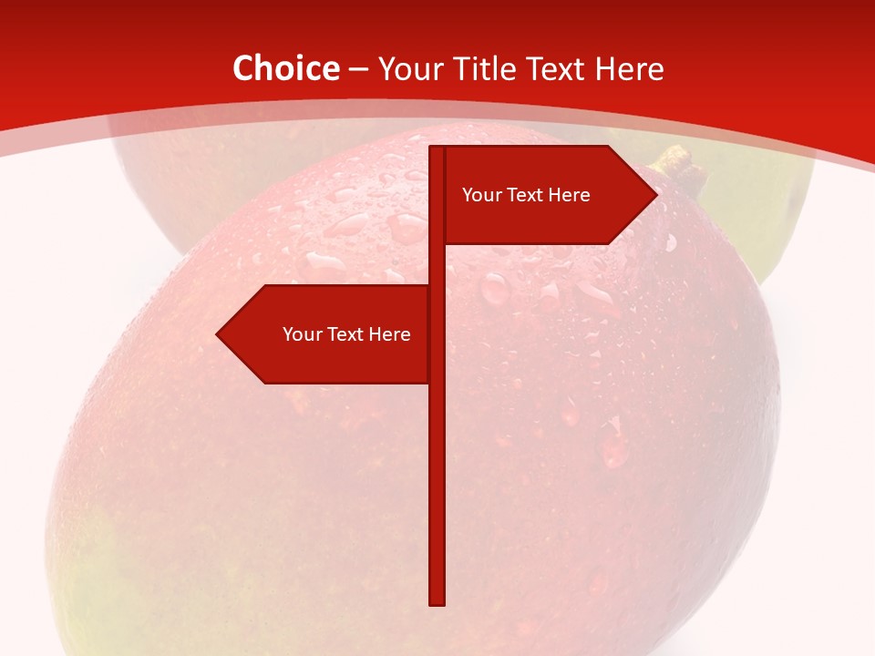 Mango Ripe Red PowerPoint Template