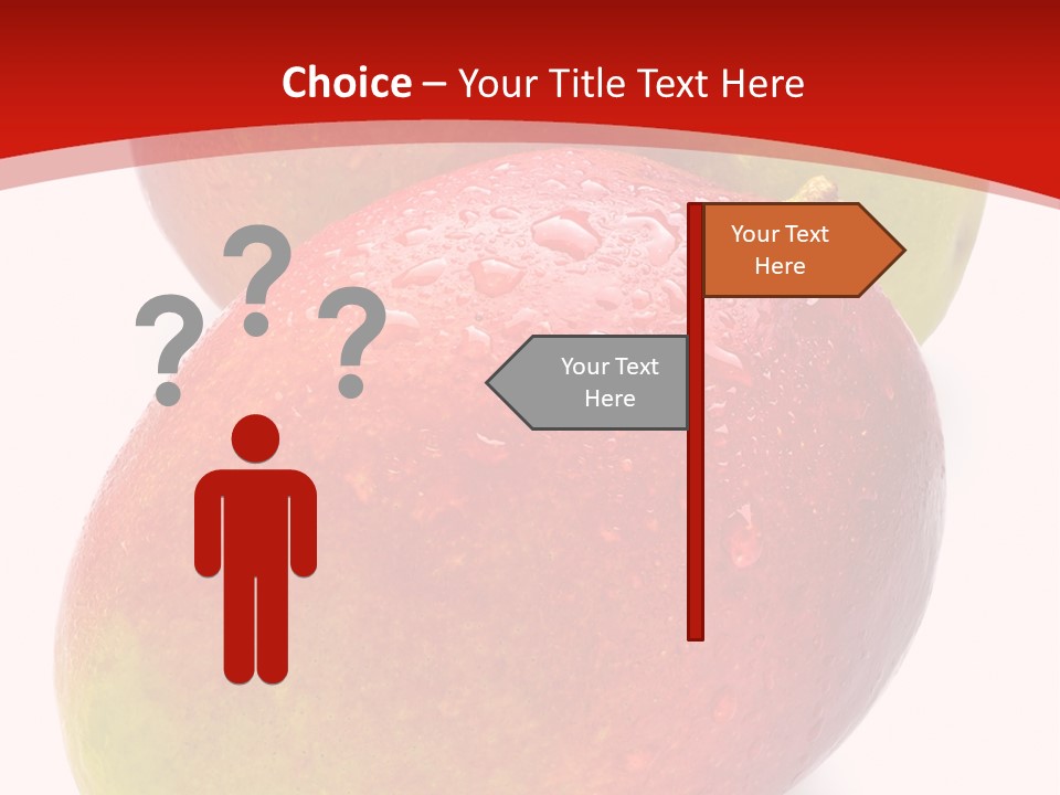 Mango Ripe Red PowerPoint Template