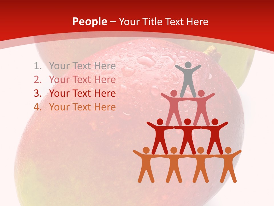 Mango Ripe Red PowerPoint Template