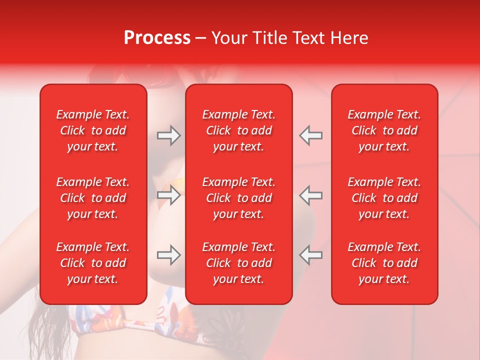 Umbrella Looking Person PowerPoint Template