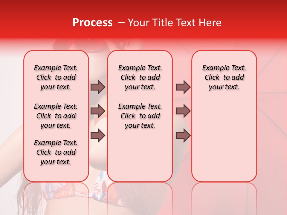 Umbrella Looking Person PowerPoint Template