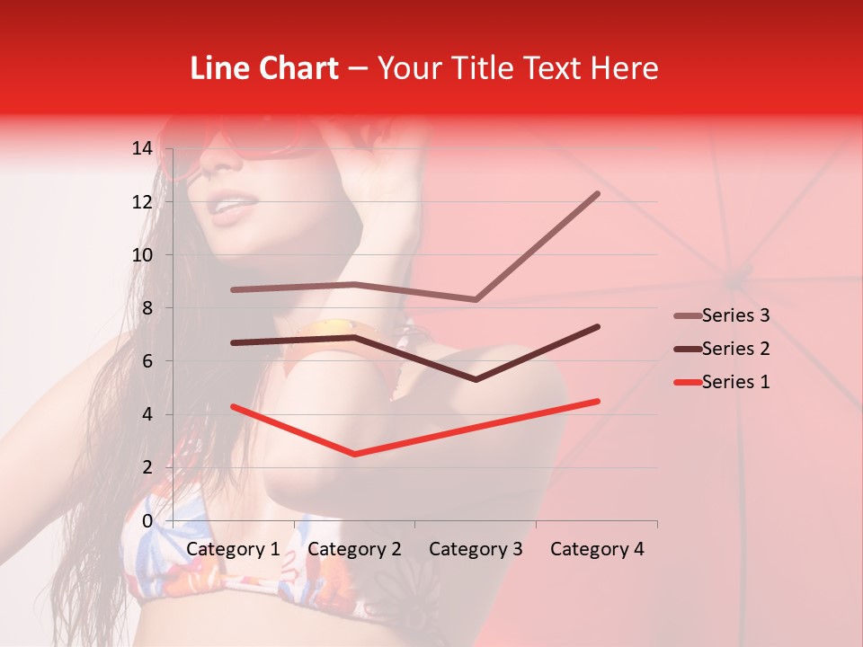 Umbrella Looking Person PowerPoint Template