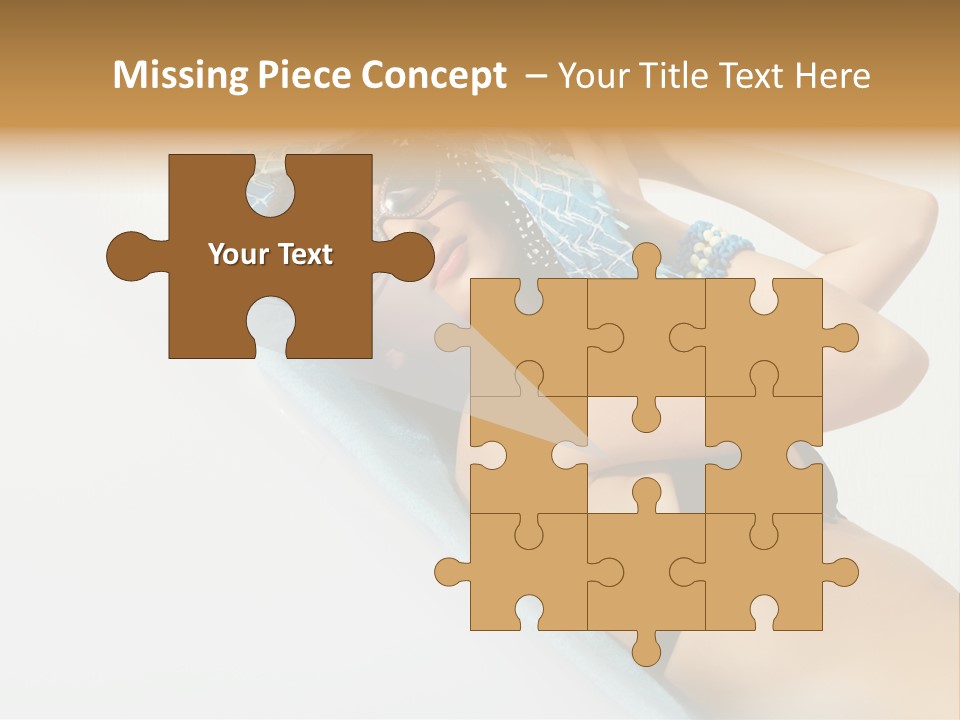 Adult Hat Gorgeous PowerPoint Template