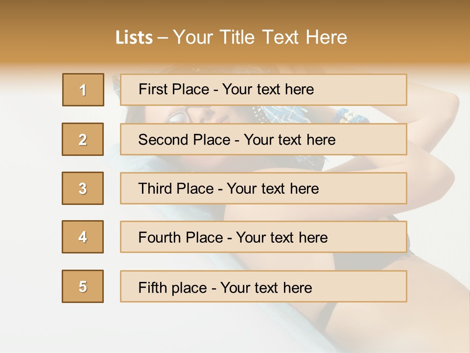 Adult Hat Gorgeous PowerPoint Template