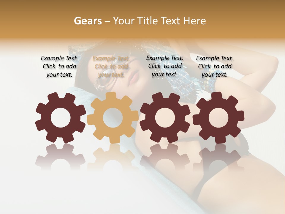 Adult Hat Gorgeous PowerPoint Template