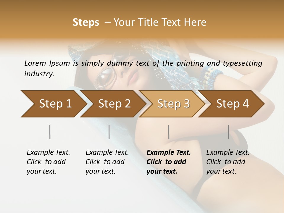 Adult Hat Gorgeous PowerPoint Template