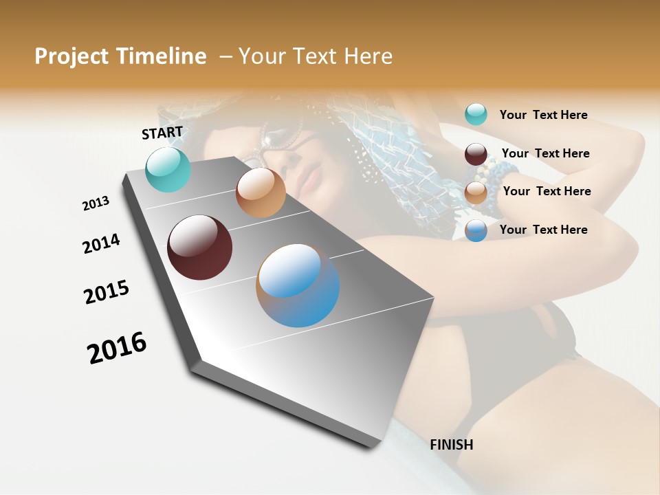 Adult Hat Gorgeous PowerPoint Template