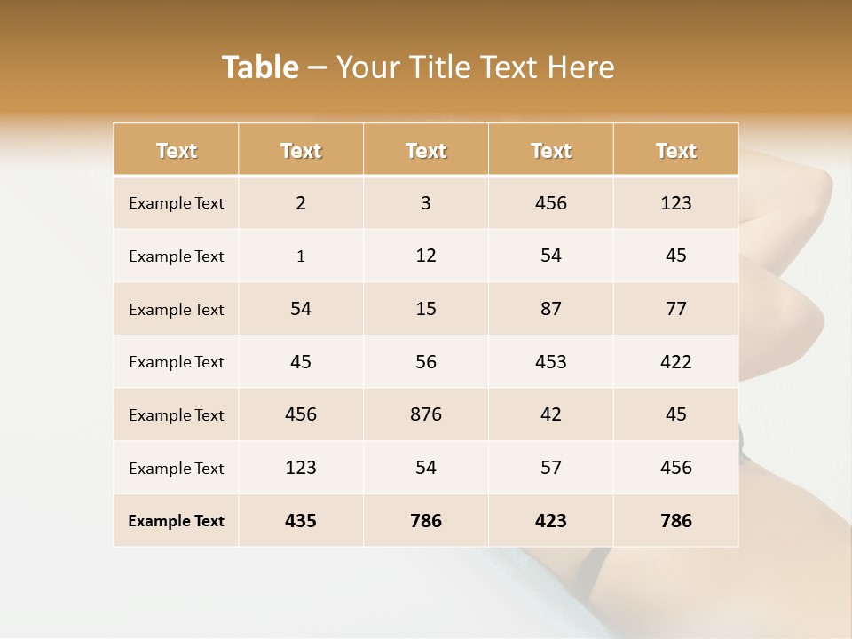 Adult Hat Gorgeous PowerPoint Template