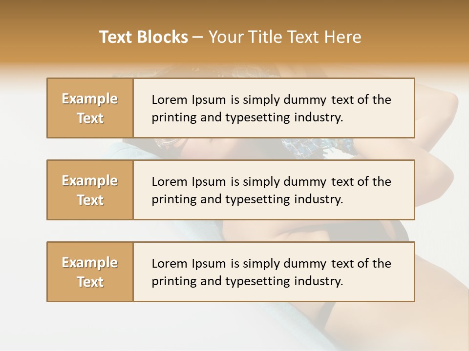 Adult Hat Gorgeous PowerPoint Template