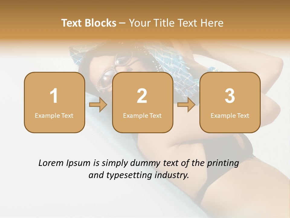 Adult Hat Gorgeous PowerPoint Template