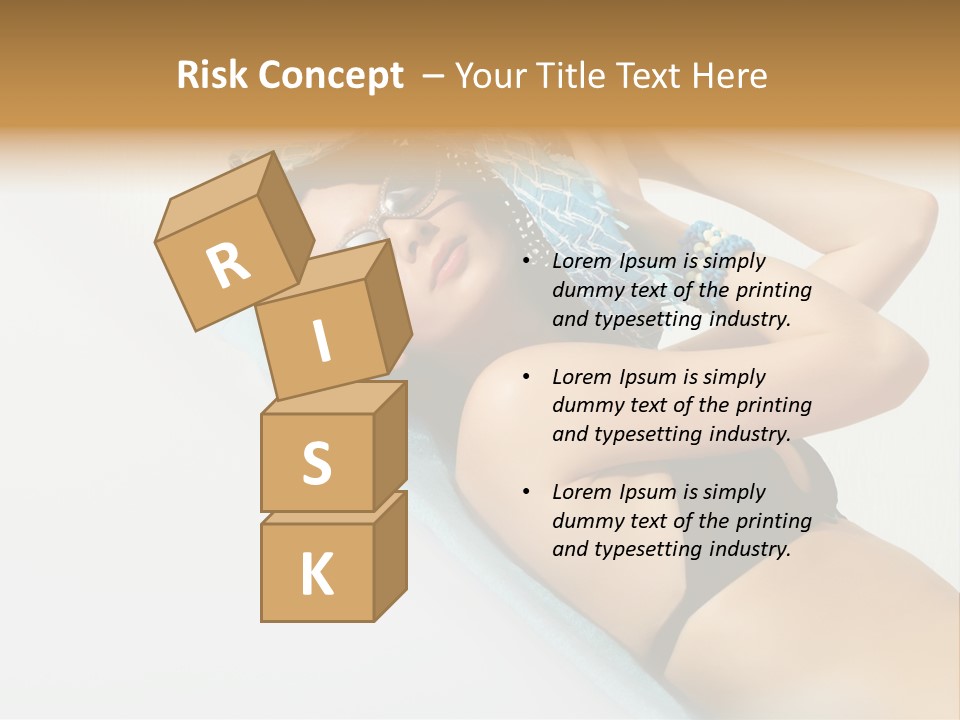 Adult Hat Gorgeous PowerPoint Template