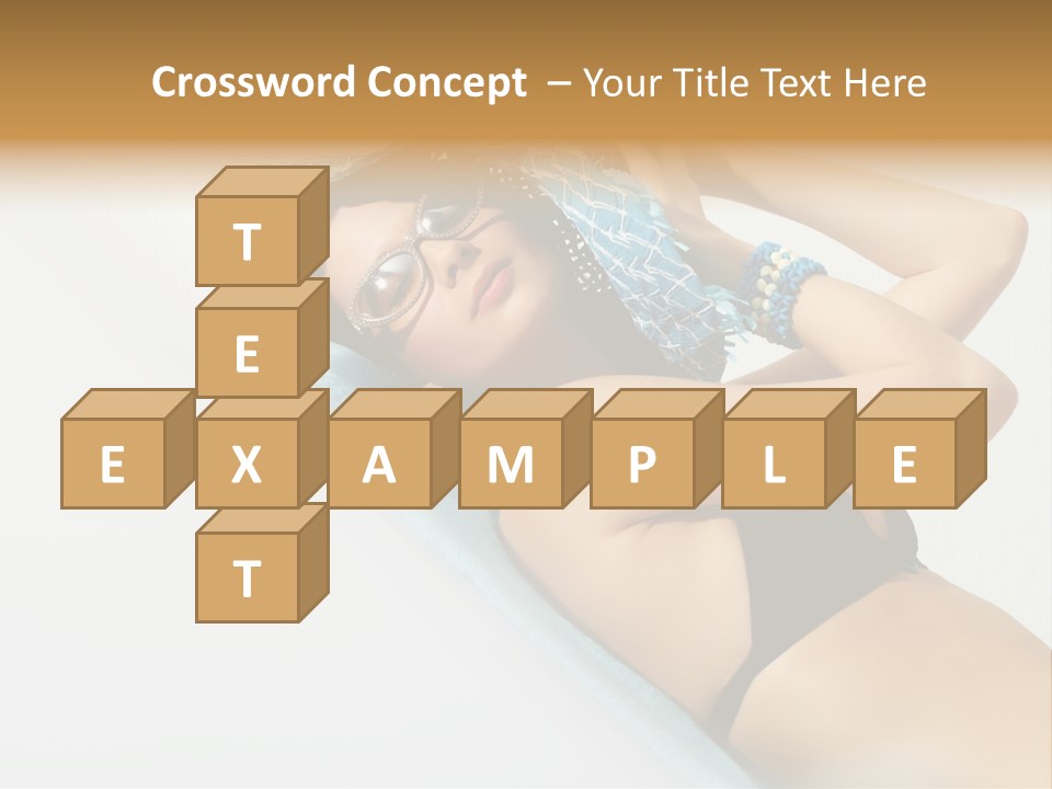 Adult Hat Gorgeous PowerPoint Template