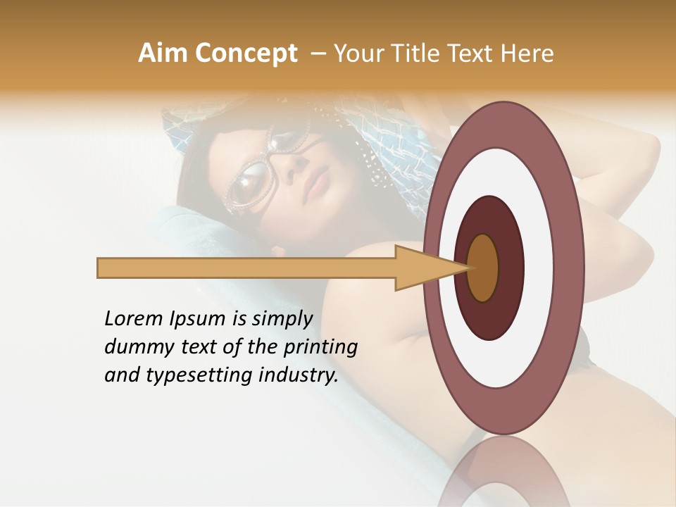 Adult Hat Gorgeous PowerPoint Template