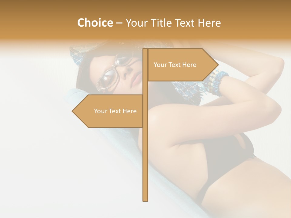 Adult Hat Gorgeous PowerPoint Template