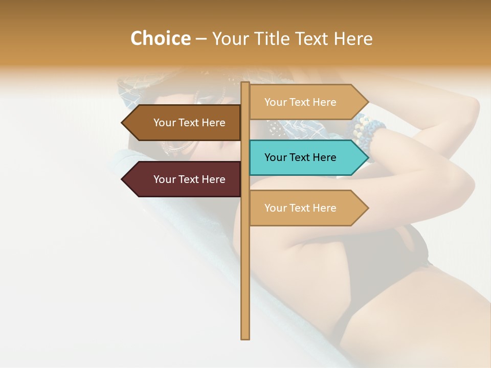 Adult Hat Gorgeous PowerPoint Template