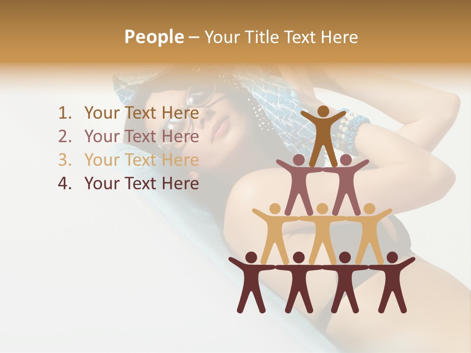 Adult Hat Gorgeous PowerPoint Template