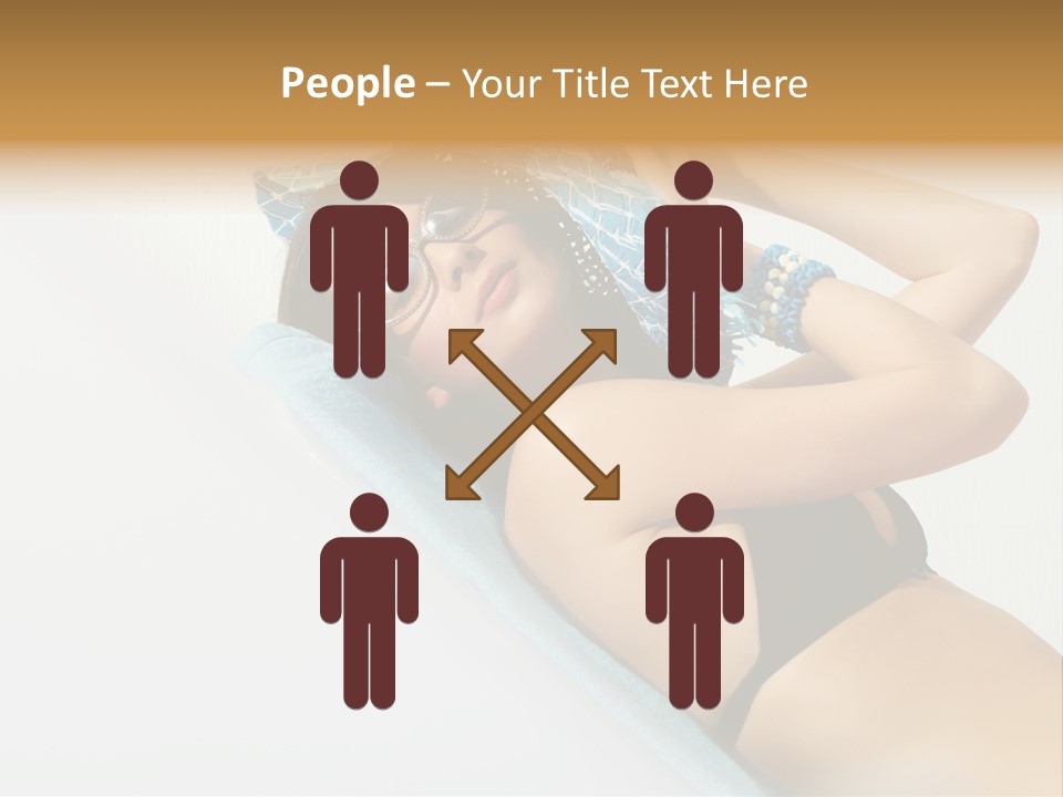 Adult Hat Gorgeous PowerPoint Template