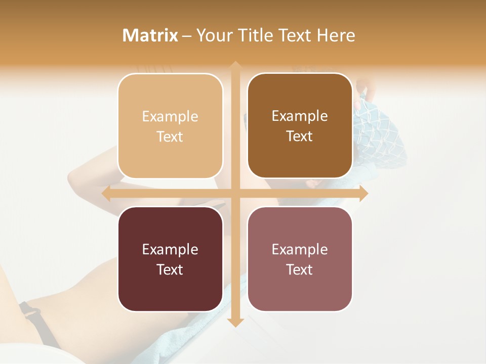 Pleasure Woman Brunette PowerPoint Template