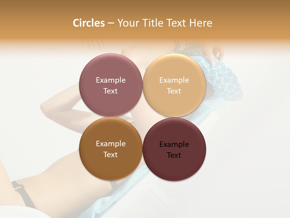 Pleasure Woman Brunette PowerPoint Template