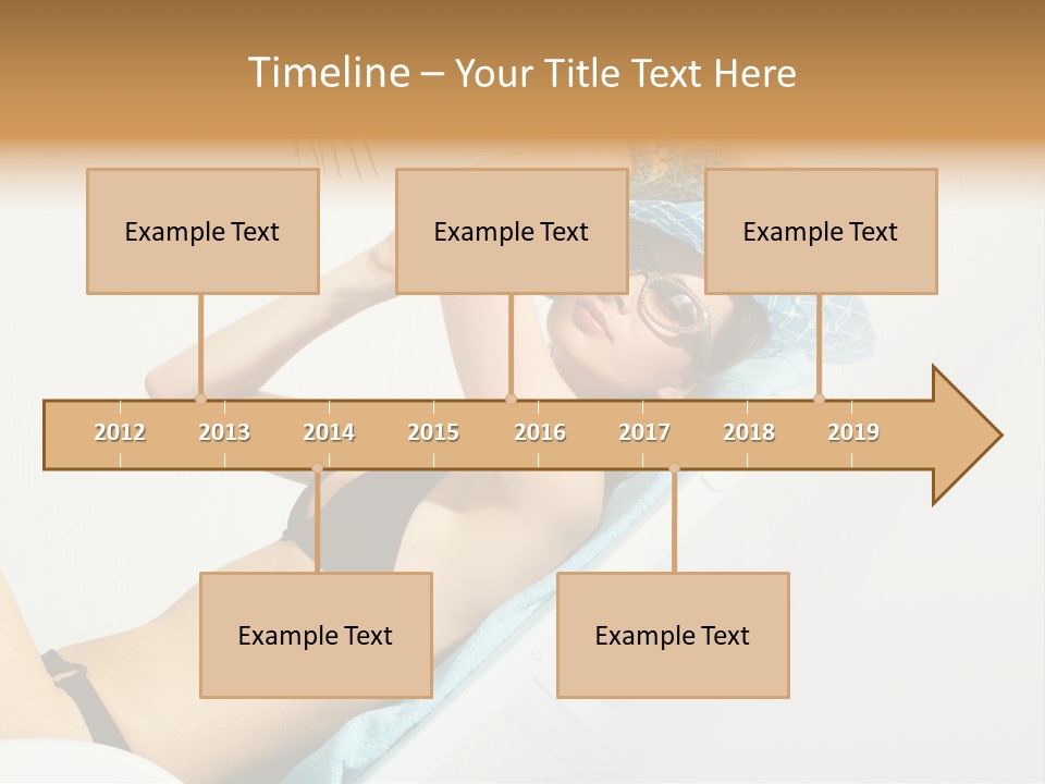 Pleasure Woman Brunette PowerPoint Template