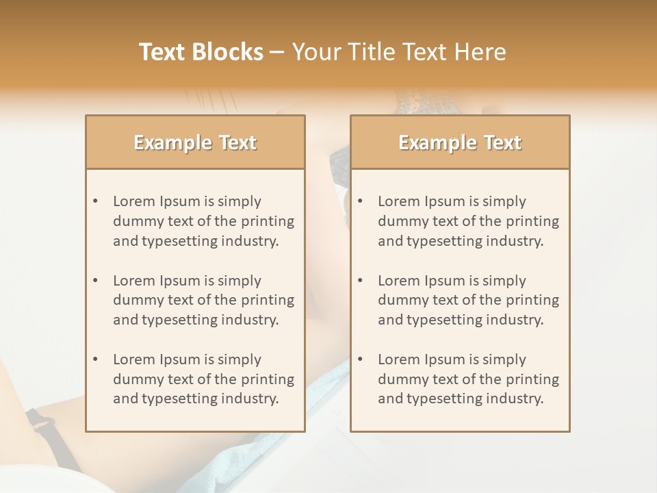 Pleasure Woman Brunette PowerPoint Template