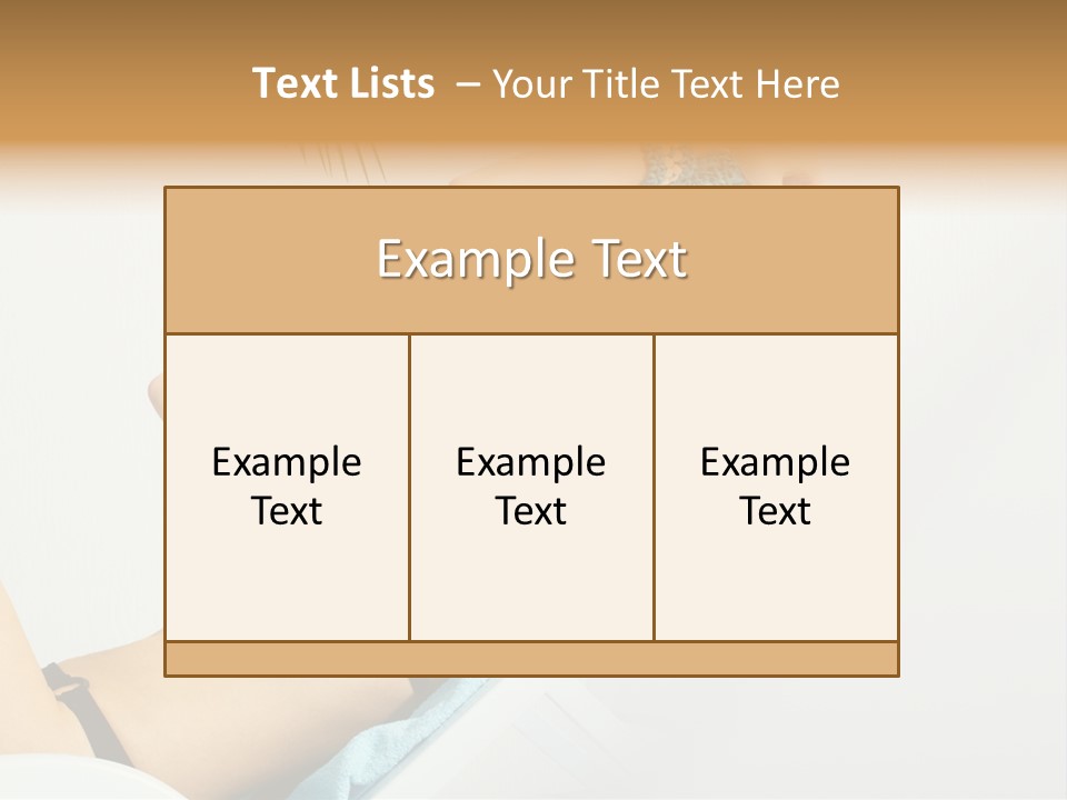 Pleasure Woman Brunette PowerPoint Template