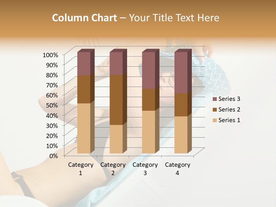 Pleasure Woman Brunette PowerPoint Template