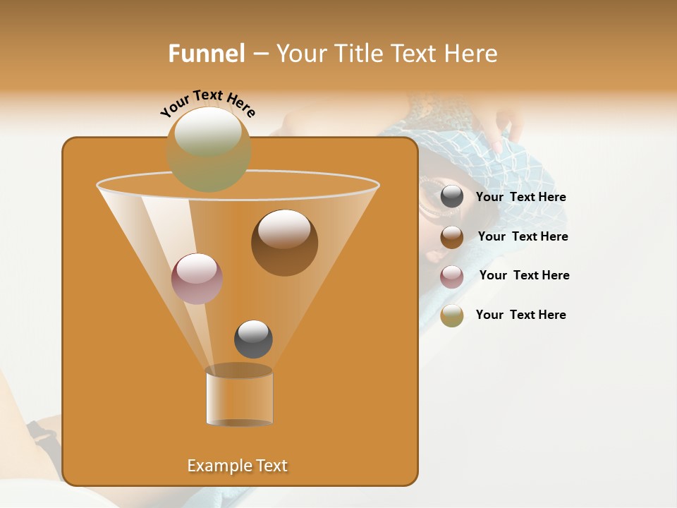 Pleasure Woman Brunette PowerPoint Template