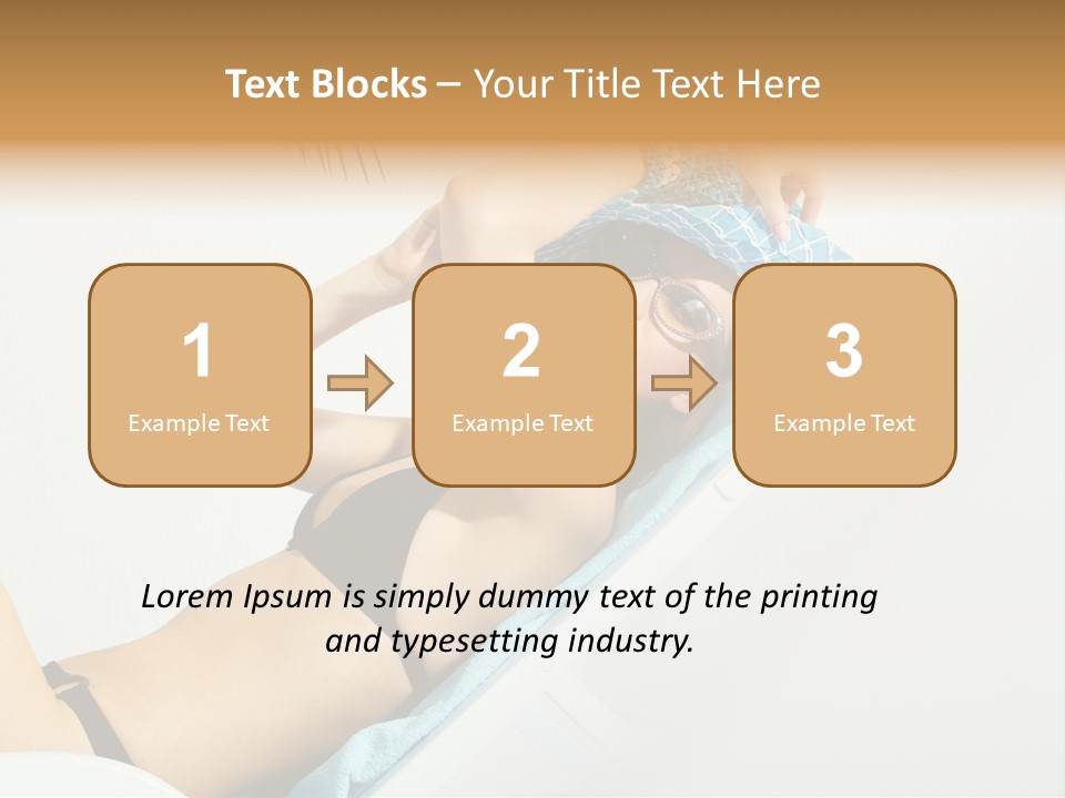 Pleasure Woman Brunette PowerPoint Template