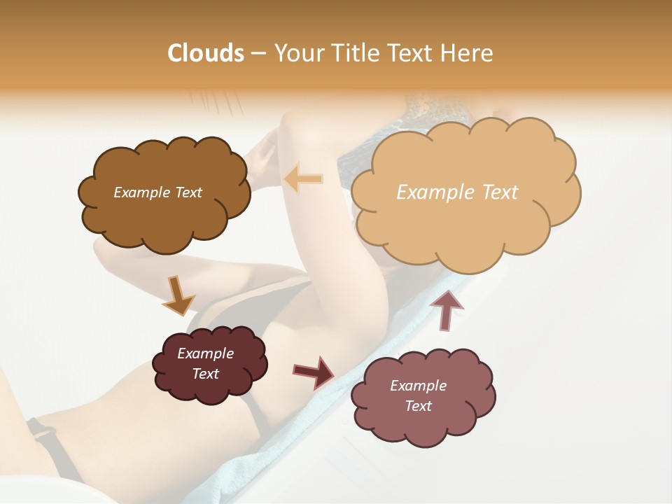 Pleasure Woman Brunette PowerPoint Template