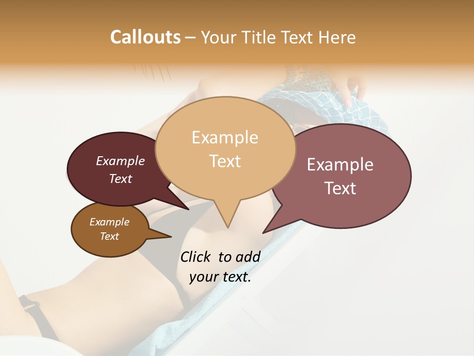 Pleasure Woman Brunette PowerPoint Template