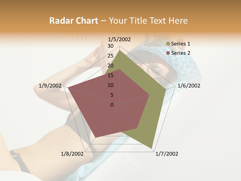 Pleasure Woman Brunette PowerPoint Template