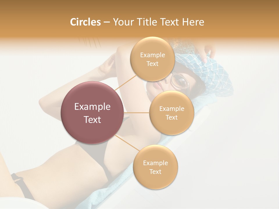 Pleasure Woman Brunette PowerPoint Template