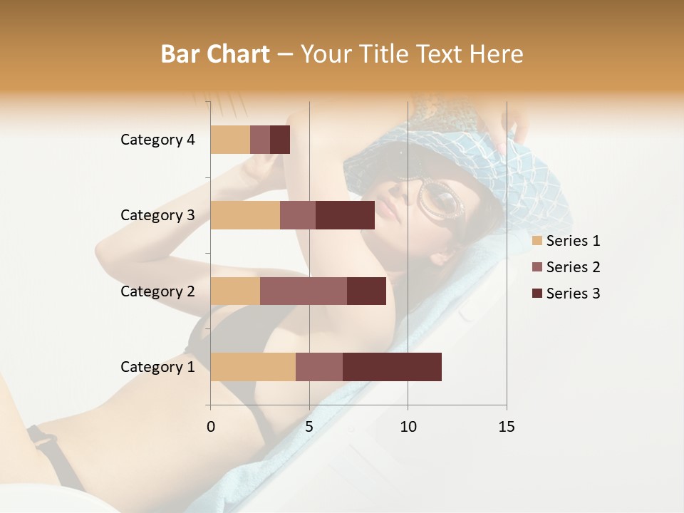 Pleasure Woman Brunette PowerPoint Template