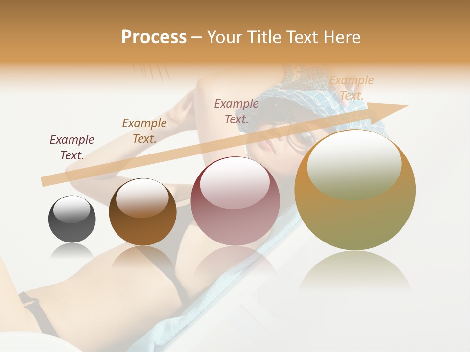 Pleasure Woman Brunette PowerPoint Template