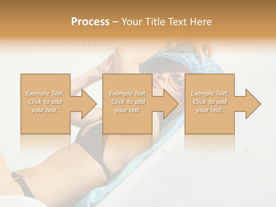 Pleasure Woman Brunette PowerPoint Template