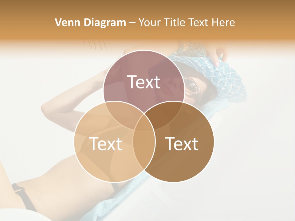 Pleasure Woman Brunette PowerPoint Template