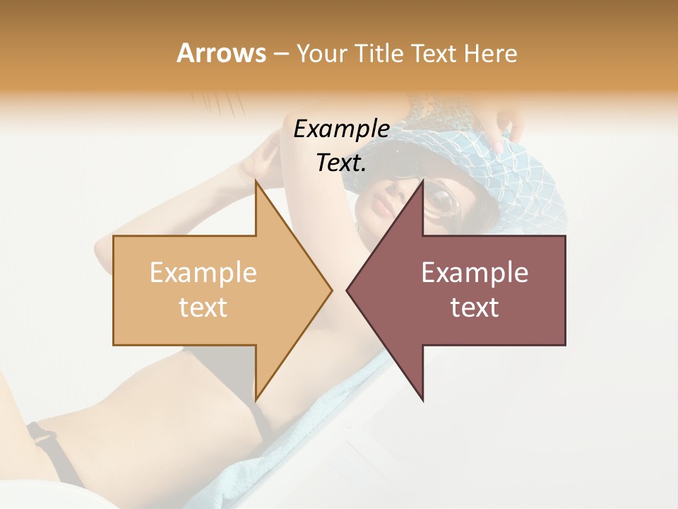 Pleasure Woman Brunette PowerPoint Template