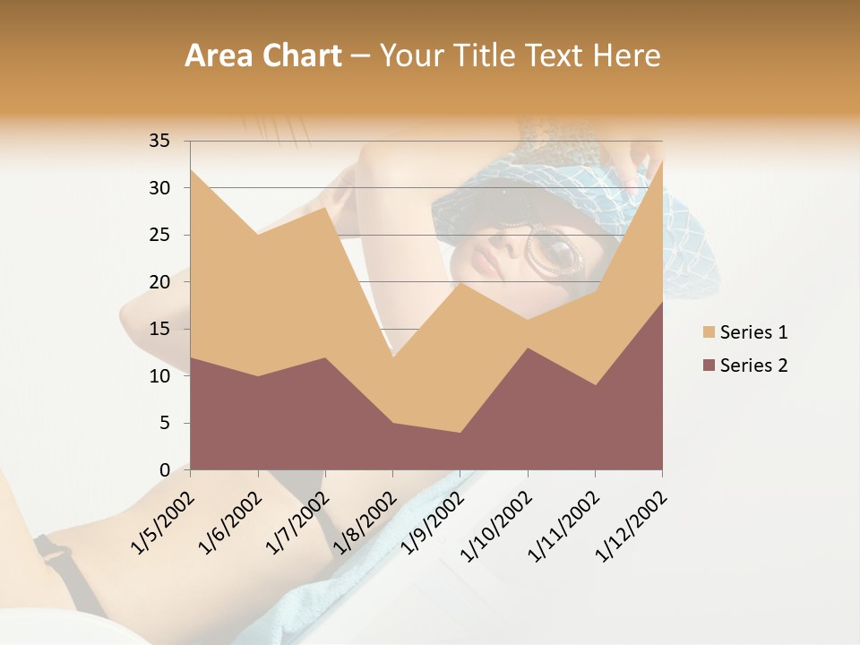 Pleasure Woman Brunette PowerPoint Template