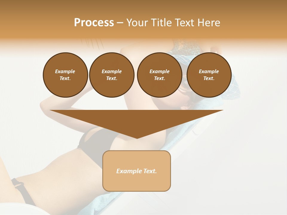 Pleasure Woman Brunette PowerPoint Template