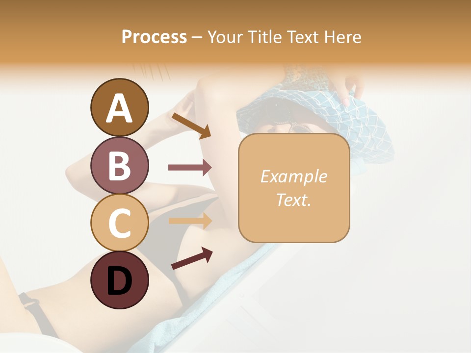 Pleasure Woman Brunette PowerPoint Template