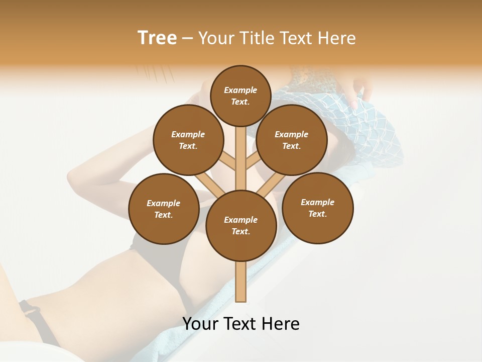 Pleasure Woman Brunette PowerPoint Template