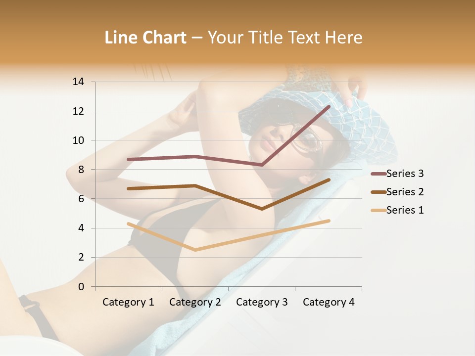 Pleasure Woman Brunette PowerPoint Template