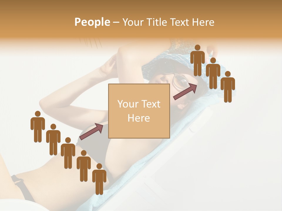 Pleasure Woman Brunette PowerPoint Template