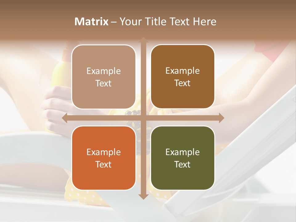 Accessory  Yellow PowerPoint Template